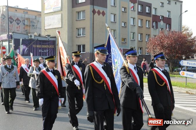 Zdjęcie w galerii na portalu naszraciborz.pl: Obchody Święta Niepodległości 2012 wiadomości z regionu