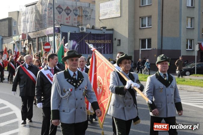 Zdjęcie w galerii na portalu naszraciborz.pl: Obchody Święta Niepodległości 2012 wiadomości z regionu