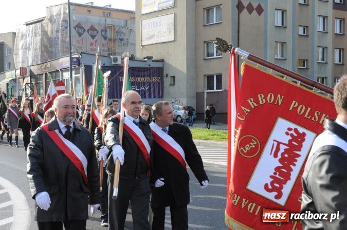 Zdjęcie w galerii na portalu naszraciborz.pl: Obchody Święta Niepodległości 2012 wiadomości z regionu