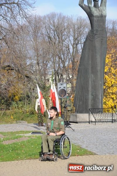 Zdjęcie w galerii na portalu naszraciborz.pl: Obchody Święta Niepodległości 2012 wiadomości z regionu