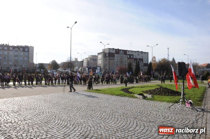 Zdjęcie w galerii na portalu naszraciborz.pl: Obchody Święta Niepodległości 2012 wiadomości z regionu