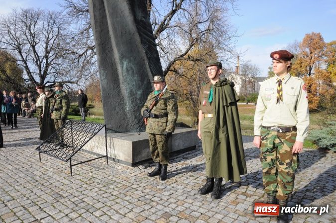 Zdjęcie w galerii na portalu naszraciborz.pl: Obchody Święta Niepodległości 2012 wiadomości z regionu