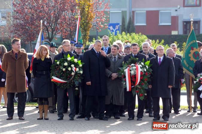 Zdjęcie w galerii na portalu naszraciborz.pl: Obchody Święta Niepodległości 2012 wiadomości z regionu