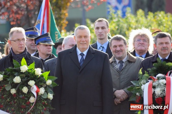 Zdjęcie w galerii na portalu naszraciborz.pl: Obchody Święta Niepodległości 2012 wiadomości z regionu