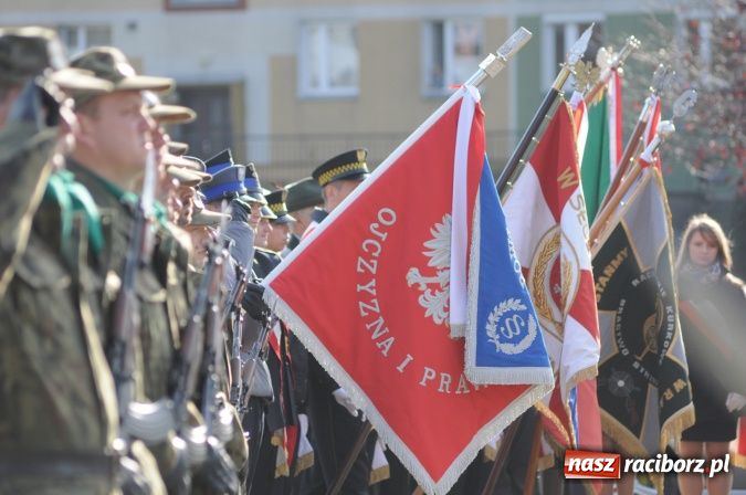 Zdjęcie w galerii na portalu naszraciborz.pl: Obchody Święta Niepodległości 2012 wiadomości z regionu