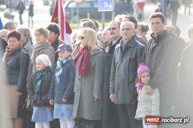 Zdjęcie w galerii na portalu naszraciborz.pl: Obchody Święta Niepodległości 2012 wiadomości z regionu