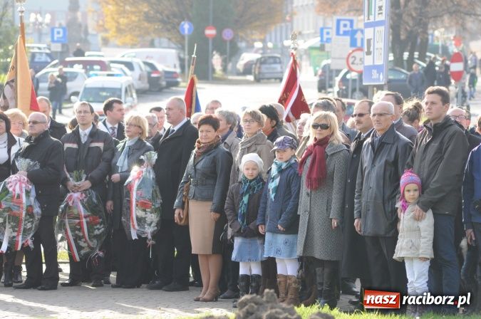 Zdjęcie w galerii na portalu naszraciborz.pl: Obchody Święta Niepodległości 2012 wiadomości z regionu