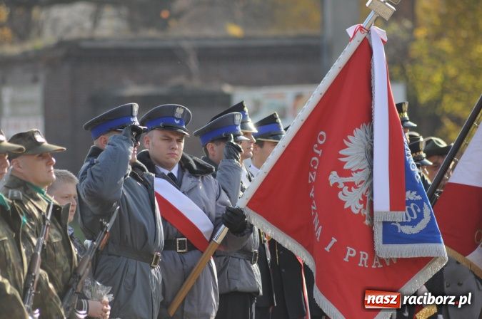 Zdjęcie w galerii na portalu naszraciborz.pl: Obchody Święta Niepodległości 2012 wiadomości z regionu