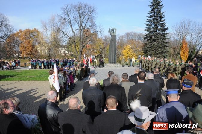 Zdjęcie w galerii na portalu naszraciborz.pl: Obchody Święta Niepodległości 2012 wiadomości z regionu