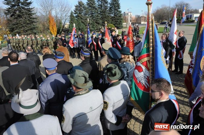 Zdjęcie w galerii na portalu naszraciborz.pl: Obchody Święta Niepodległości 2012 wiadomości z regionu