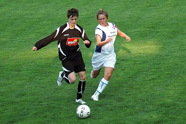 Zdjęcie w galerii na portalu naszraciborz.pl: Pati-Gol Wiśniewska pogrążyła Medyka wiadomości z regionu