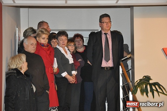 Zdjęcie w galerii na portalu naszraciborz.pl: Zarząd z prezesem Wiesławem Różackim na czele rozpoczął o 8.00 pracę w spółce wiadomości z regionu