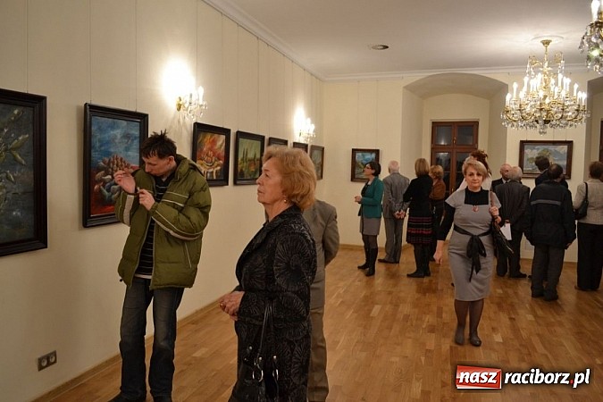 Zdjęcie w galerii na portalu naszraciborz.pl: Wernisaż malarstwa Jana Michała Stuchlego wiadomości z regionu