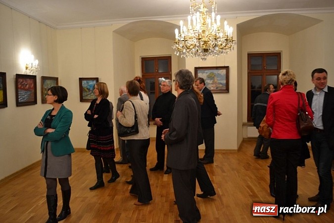 Zdjęcie w galerii na portalu naszraciborz.pl: Wernisaż malarstwa Jana Michała Stuchlego wiadomości z regionu