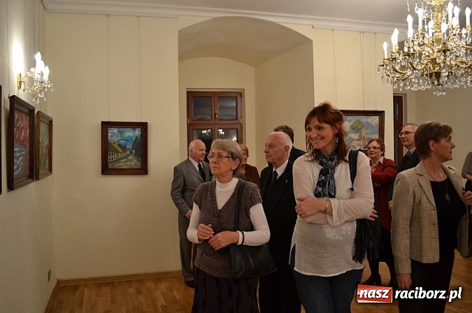 Zdjęcie w galerii na portalu naszraciborz.pl: Wernisaż malarstwa Jana Michała Stuchlego wiadomości z regionu