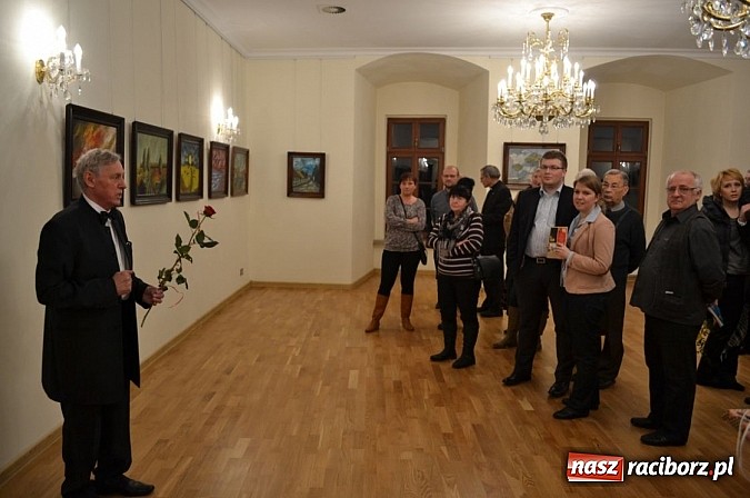 Zdjęcie w galerii na portalu naszraciborz.pl: Wernisaż malarstwa Jana Michała Stuchlego wiadomości z regionu