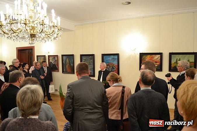 Zdjęcie w galerii na portalu naszraciborz.pl: Wernisaż malarstwa Jana Michała Stuchlego wiadomości z regionu
