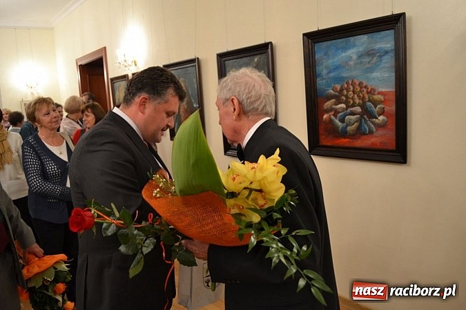Zdjęcie w galerii na portalu naszraciborz.pl: Wernisaż malarstwa Jana Michała Stuchlego wiadomości z regionu