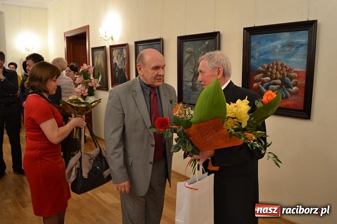 Zdjęcie w galerii na portalu naszraciborz.pl: Wernisaż malarstwa Jana Michała Stuchlego wiadomości z regionu