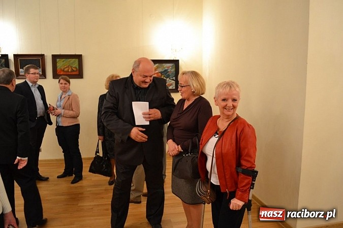 Zdjęcie w galerii na portalu naszraciborz.pl: Wernisaż malarstwa Jana Michała Stuchlego wiadomości z regionu