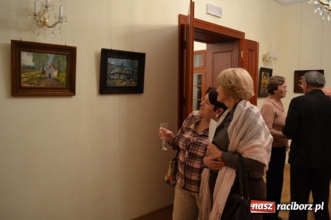 Zdjęcie w galerii na portalu naszraciborz.pl: Wernisaż malarstwa Jana Michała Stuchlego wiadomości z regionu