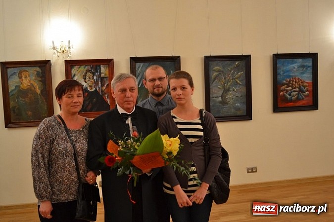 Zdjęcie w galerii na portalu naszraciborz.pl: Wernisaż malarstwa Jana Michała Stuchlego wiadomości z regionu