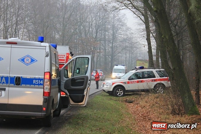 Zdjęcie w galerii na portalu naszraciborz.pl: Śmiertelny wypadek na drodze Racibórz-Szymocice. Nie żyje sołtys Nędzy wiadomości z regionu