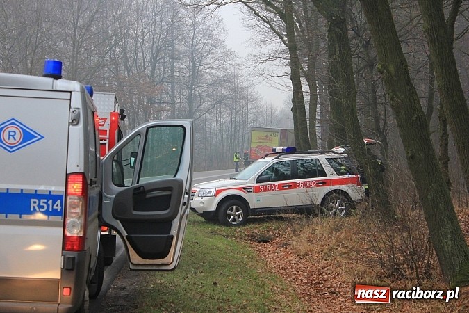 Zdjęcie w galerii na portalu naszraciborz.pl: Śmiertelny wypadek na drodze Racibórz-Szymocice. Nie żyje sołtys Nędzy wiadomości z regionu