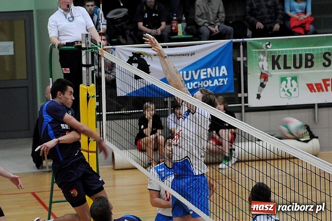 Zdjęcie w galerii na portalu naszraciborz.pl: Klapa przy Łąkowej. AZS przegrał z Juvenią wiadomości z regionu