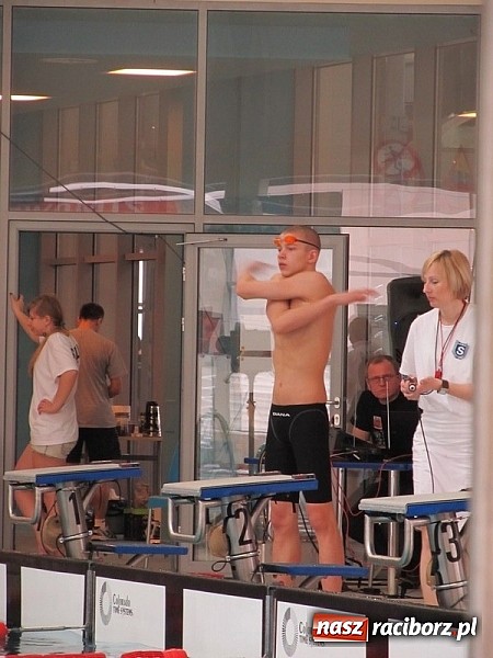 Zdjęcie w galerii na portalu naszraciborz.pl: Pływanie: Rekordy Wojtka Gabrysza wiadomości z regionu