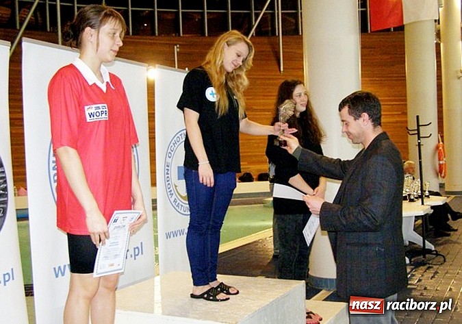 Zdjęcie w galerii na portalu naszraciborz.pl: Ratownictwo wodne: medalowa Karolina  wiadomości z regionu