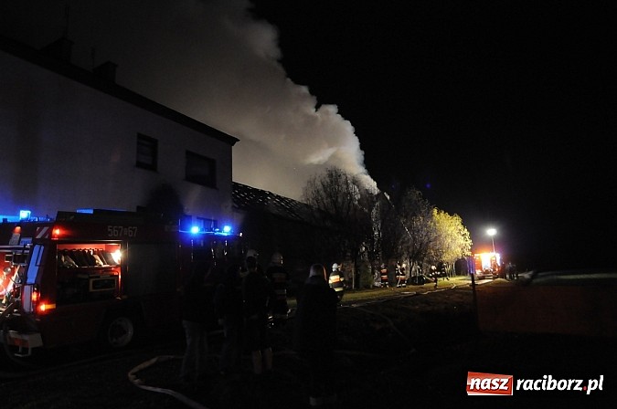 Zdjęcie w galerii na portalu naszraciborz.pl: Pożar gospodarstwa rolnego w Bolesławiu. 45 tys. zł strat. Uratowano mienie za 300 tys. zł wiadomości z regionu