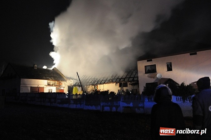 Zdjęcie w galerii na portalu naszraciborz.pl: Pożar gospodarstwa rolnego w Bolesławiu. 45 tys. zł strat. Uratowano mienie za 300 tys. zł wiadomości z regionu