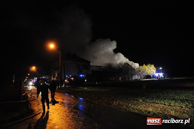 Zdjęcie w galerii na portalu naszraciborz.pl: Pożar gospodarstwa rolnego w Bolesławiu. 45 tys. zł strat. Uratowano mienie za 300 tys. zł wiadomości z regionu