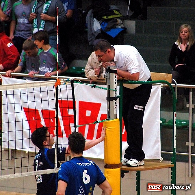 Zdjęcie w galerii na portalu naszraciborz.pl: AZS Rafako przegrał z liderem wiadomości z regionu