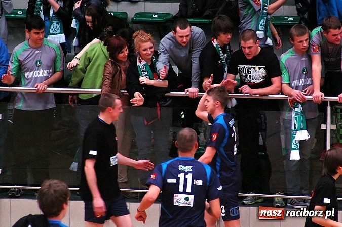 Zdjęcie w galerii na portalu naszraciborz.pl: AZS Rafako przegrał z liderem wiadomości z regionu