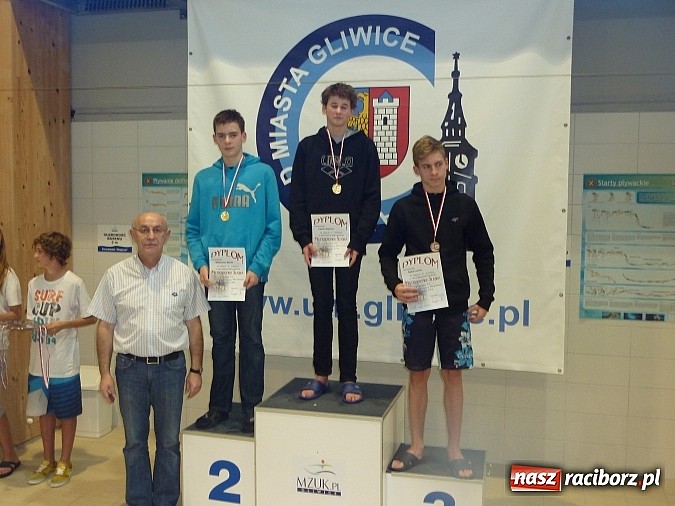 Zdjęcie w galerii na portalu naszraciborz.pl: Pływanie. Mikołajkowy prezent Tokarskiego wiadomości z regionu