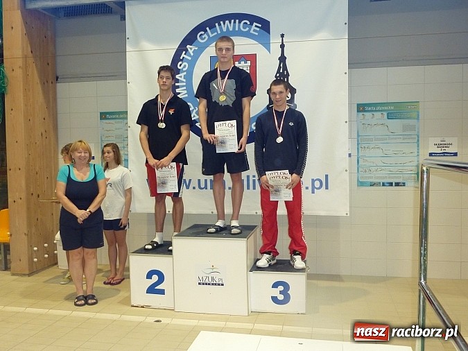 Zdjęcie w galerii na portalu naszraciborz.pl: Pływanie. Mikołajkowy prezent Tokarskiego wiadomości z regionu