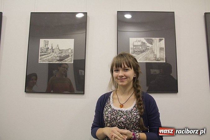 Zdjęcie w galerii na portalu naszraciborz.pl: Licealiści wystawili prace w Czarnym Kocie wiadomości z regionu