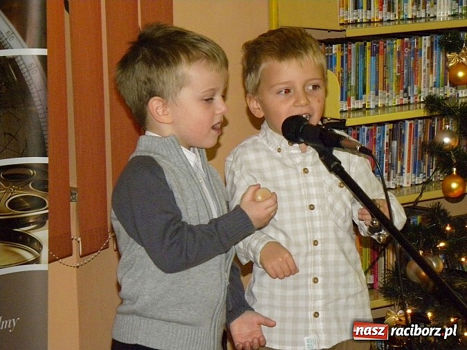 Zdjęcie w galerii na portalu naszraciborz.pl: Hej kolęda, kolęda… Świątecznie w Bibliotece wiadomości z regionu