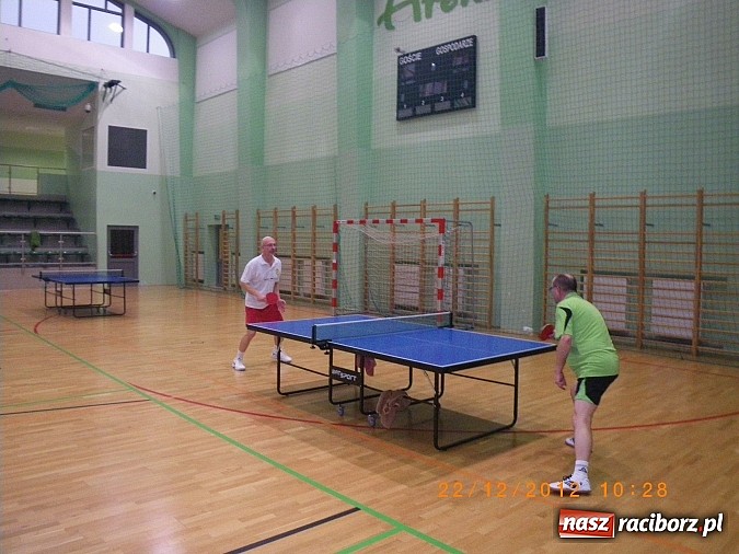 Zdjęcie w galerii na portalu naszraciborz.pl: I świąteczny turniej tenisa stołowego wiadomości z regionu