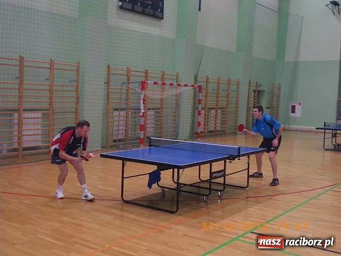 Zdjęcie w galerii na portalu naszraciborz.pl: I świąteczny turniej tenisa stołowego wiadomości z regionu