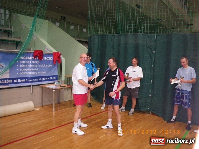 Zdjęcie w galerii na portalu naszraciborz.pl: I świąteczny turniej tenisa stołowego wiadomości z regionu