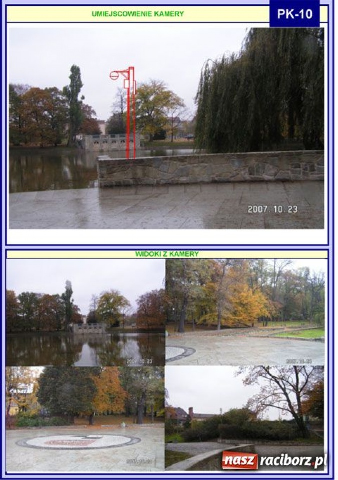 Zdjęcie w galerii na portalu naszraciborz.pl: Monitoring - sprawdź gdzie będą kamery! wiadomości z regionu
