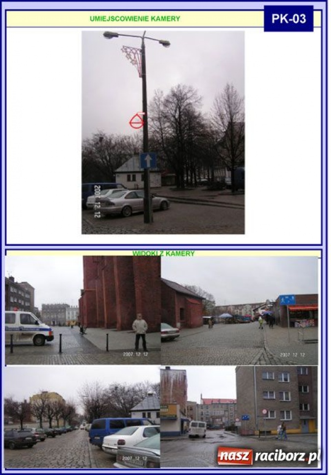 Zdjęcie w galerii na portalu naszraciborz.pl: Monitoring - sprawdź gdzie będą kamery! wiadomości z regionu