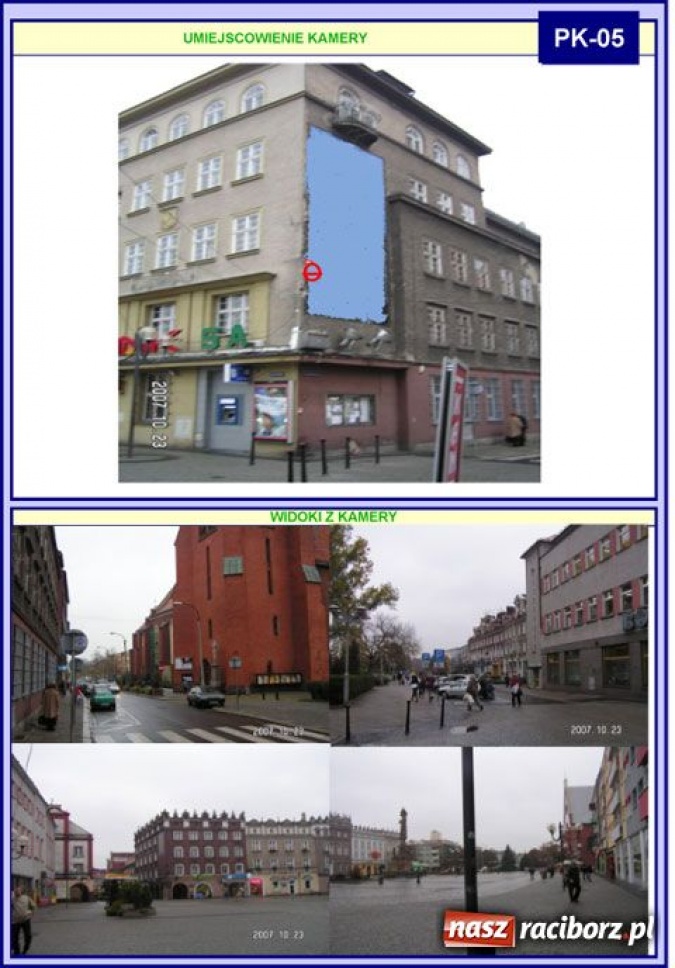 Zdjęcie w galerii na portalu naszraciborz.pl: Monitoring - sprawdź gdzie będą kamery! wiadomości z regionu