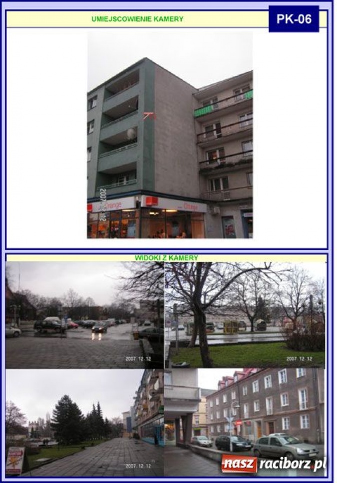 Zdjęcie w galerii na portalu naszraciborz.pl: Monitoring - sprawdź gdzie będą kamery! wiadomości z regionu