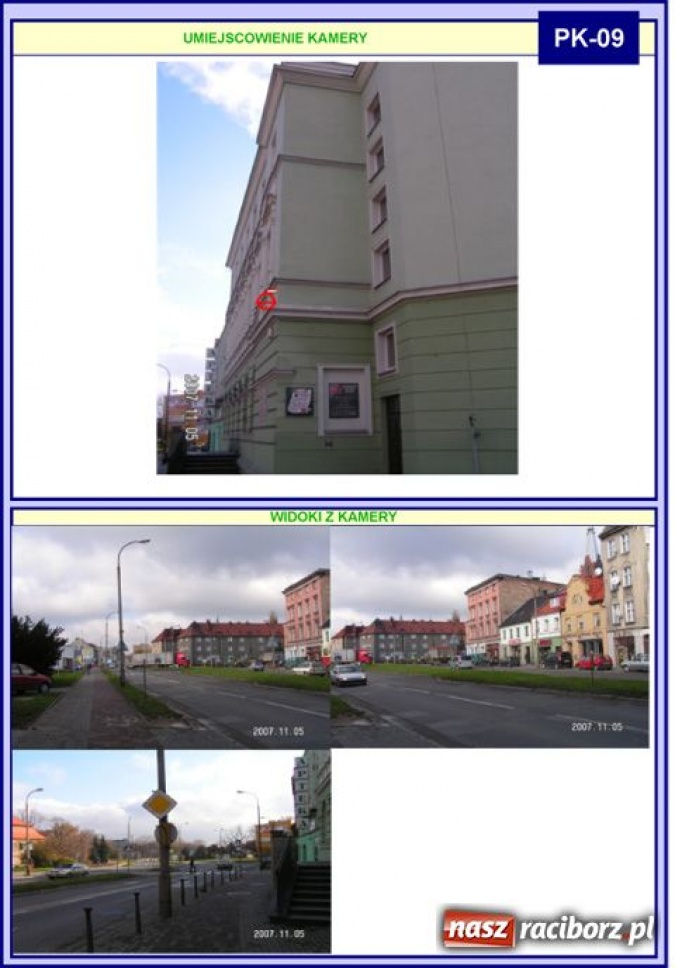 Zdjęcie w galerii na portalu naszraciborz.pl: Monitoring - sprawdź gdzie będą kamery! wiadomości z regionu