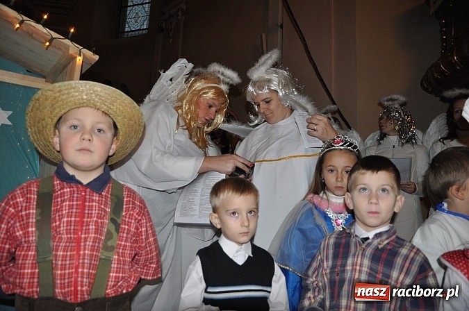 Zdjęcie w galerii na portalu naszraciborz.pl: Trzymiesięczny Adaś został aktorem. Zagrał dziś w Wojnowicach Dzieciątko Jezus wiadomości z regionu