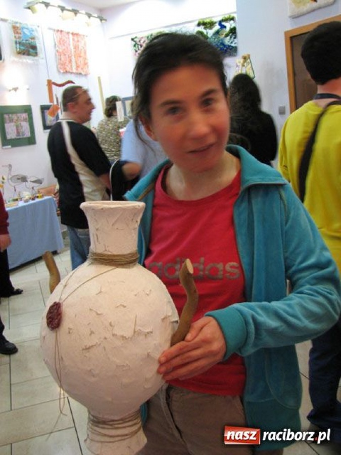 Zdjęcie w galerii na portalu naszraciborz.pl: Dzieła niepełnosprawnych artystów wiadomości z regionu